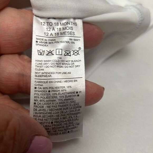 Janie and Jack 100048656 Recycled Rosette Rash Guard size 12-18 m NWT - Picture 8 of 8